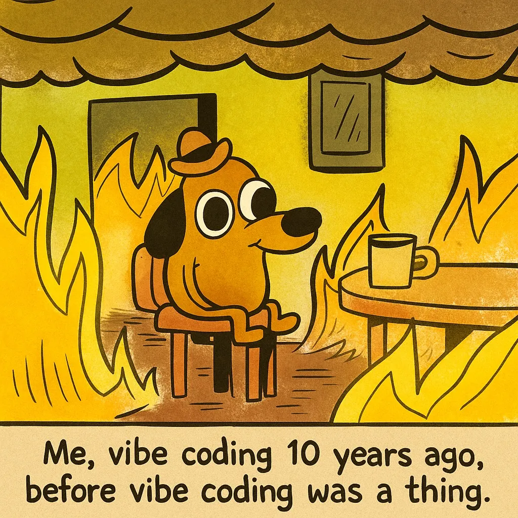 Me, force-pushing to main before I met my mentor